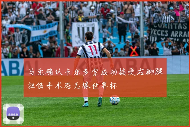 马竞确认卡尔多索成功接受右脚踝扭伤手术恐无缘世界杯